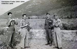 CAMPAGNE D ITALIE 1944 IDENTITE DES COMBATTANTS    (32)
